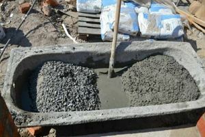 Как сделать бетон для домашнего хозяйства своими руками? фото