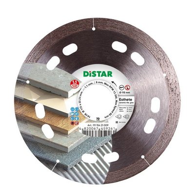 Алмазный диск DiStar 1A1R 115x1,1/0,8x8x22,23 Esthete 11115421009 фото
