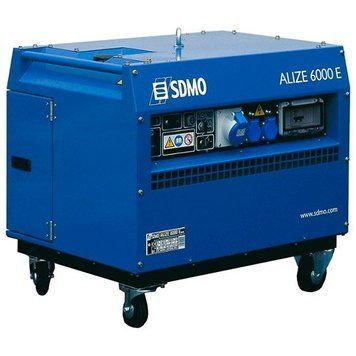 Генератор бензиновый SDMO Alize 6000 E Alize 6000 E фото