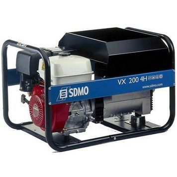 Бензиновый сварочный агрегат SDMO VX 200/4 H-S VX 200/4 H-S фото