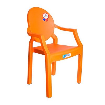 Кресло Irak Plastik детское Afacan оранжевое 00-00004586 фото