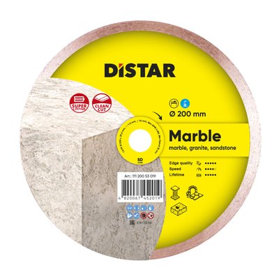 Алмазный диск DiStar 1A1R 200x1,6x10x25,4 Marble 11120053015 фото
