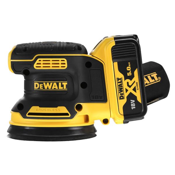 Шліфувальна машина ексцентрикова акумуляторна безщіткова DeWALT DCW210P2 DCW210P2 фото