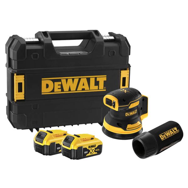 Шліфувальна машина ексцентрикова акумуляторна безщіткова DeWALT DCW210P2 DCW210P2 фото