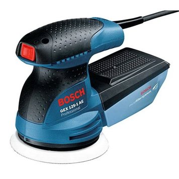 Ексцентрикова шліфувальна машина Bosch GEX 125-1 AE Professional 0601387500 фото