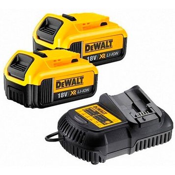 Зарядний пристрій DeWalt DCB105P2 та 2 акумулятори DCB184 DCB105P2 фото