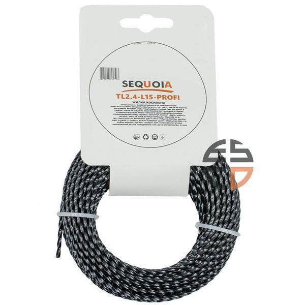 Косильная леска SEQUOIA TL2.4-L15-Profi tl2.4-l15-profi фото