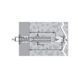 Дюбель нейлоновый MQ Quattro&reg; 10x50 Mungo 1050100 1050100 фото 2