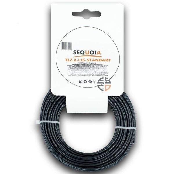 Косильна жилка SEQUOIA TL2.4-L15-Standart tl2.4-l15-standart фото