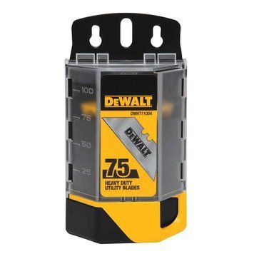 Запасные лезвия DeWALT DWHT11004-7 для отделочных работ, трапециевидной формы. dwht11004-7 фото