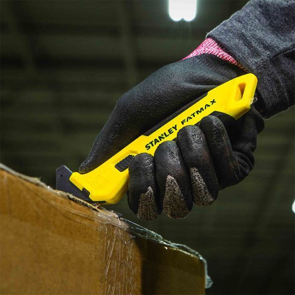 Ніж односторонній FatMax для безпечного розрізання пакувальних матеріалів STANLEY FMHT10358-0 fmht10358-0 фото