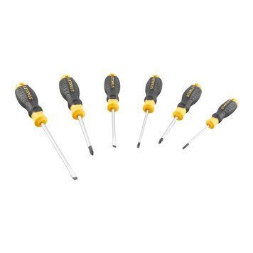 Набір з шести викруток CushionGrip STANLEY STHT16172-0 stht16172-0 фото