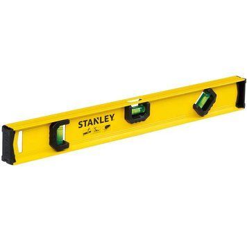Рівень BASIC I-BEAM з алюмінію довжиною 450 мм з трьома капсулами STANLEY 0-42-073 0-42-073 фото