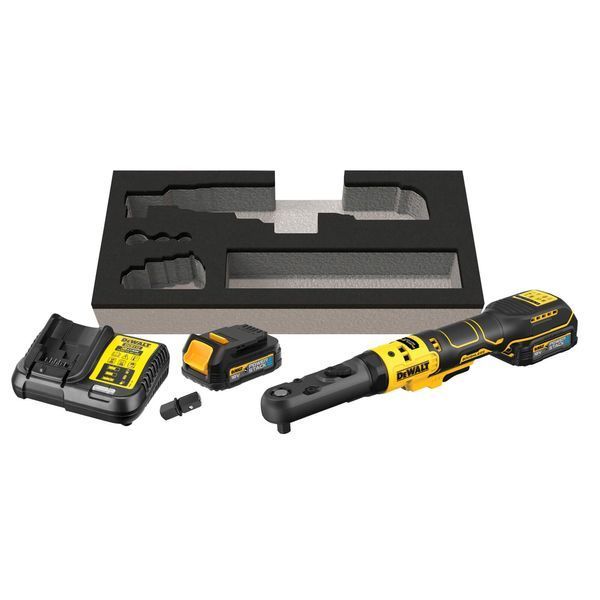 Гайкокрут кутовий - ключ-храповик акумуляторний безщітковий DeWALT DCF510E2G dcf510e2g фото
