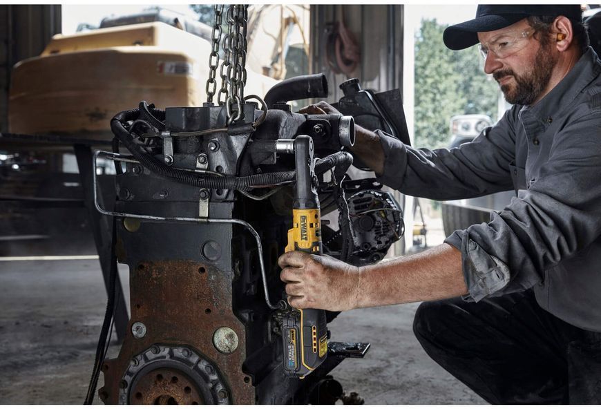 Гайкокрут кутовий - ключ-храповик акумуляторний безщітковий DeWALT DCF510E2G dcf510e2g фото