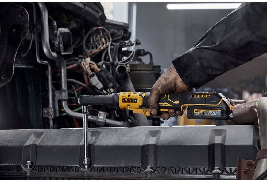 Гайкокрут кутовий - ключ-храповик акумуляторний безщітковий DeWALT DCF510E2G dcf510e2g фото