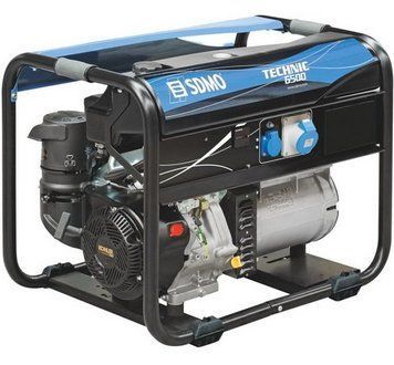 Генератор бензиновый SDMO Technic 6500 E M Technic 6500 E M фото