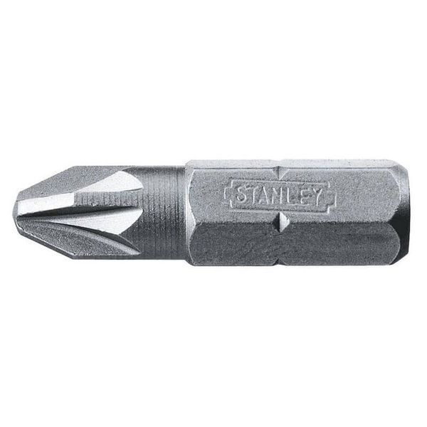 Біта з шестигранним хвостовиком 1/4 під шліц Pz1 довжиною 25 мм STANLEY 1-68-945 1-68-945 фото