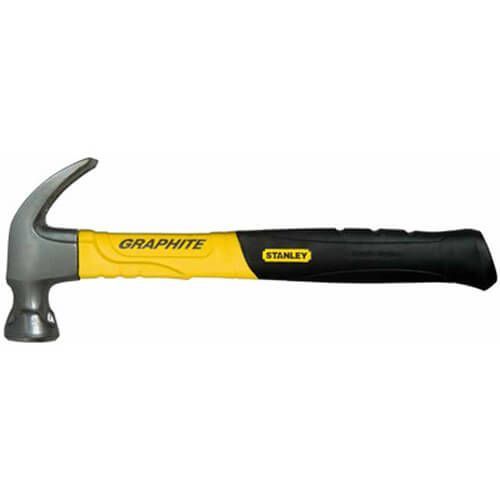 Молоток Graphite Curve Claw весом головки 450 г, с загнутым когтем STANLEY 1-51-505. 1-51-505 фото Молоток Graphite Curve Claw весом головки 450 г, с загнутым когтем STANLEY 1-51-505. 1-51-505 фото