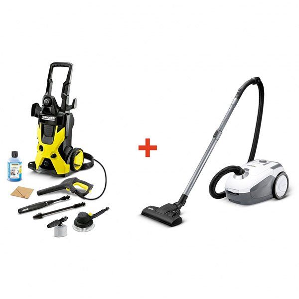 Мойка высокого давления Karcher K5 + пылесос - VC 2 Premium 63293 фото