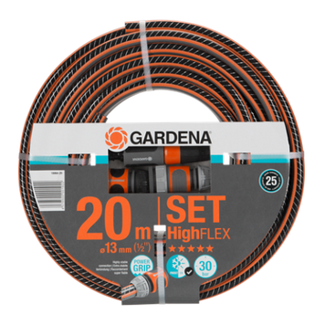 Шланг Gardena HighFlex 1/2" х 20 м + фитинги 18064-20.000.00 фото