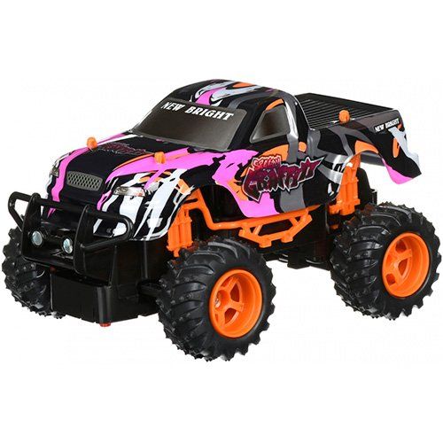 Машинка на р/у New Bright GRAFFITI TRUCK 1:24 Violet 2408F-2 фото