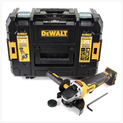 Аккумуляторная угловая шлифмашина DeWalt DCG406NT DCG406NT фото