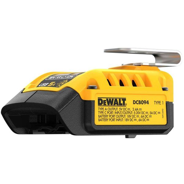 USB адаптер DeWALT DCB094K DCB094K фото