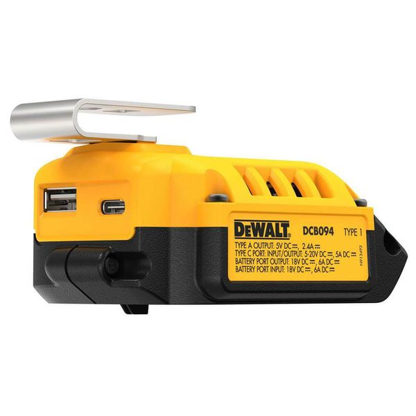 USB адаптер DeWALT DCB094K DCB094K фото