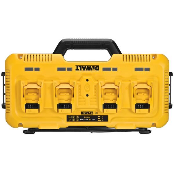 Зарядний пристрій 4-х портове DeWALT DCB104 DCB104 фото