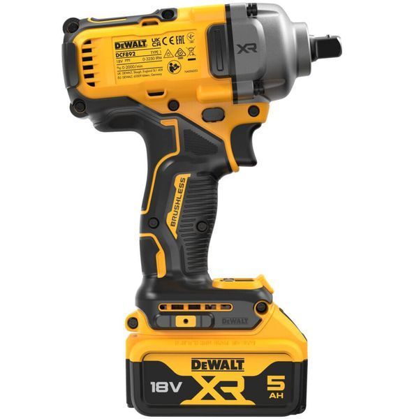 Ударный аккумуляторный бесщеточный DeWALT DCF892P2T dcf892p2t фото