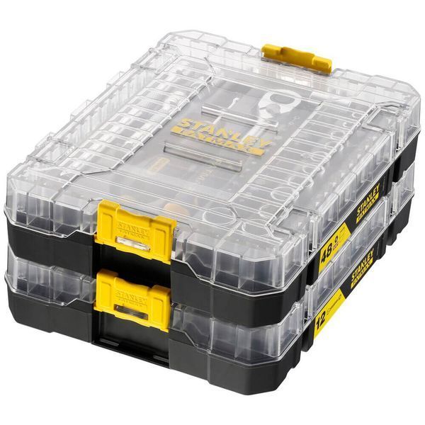 Набор торцевых головок 1/4 FATMAX&reg; Maxi Drive, шестигранных, 48 предметов STANLEY FMMT98101-0 fmmt98101-0 фото