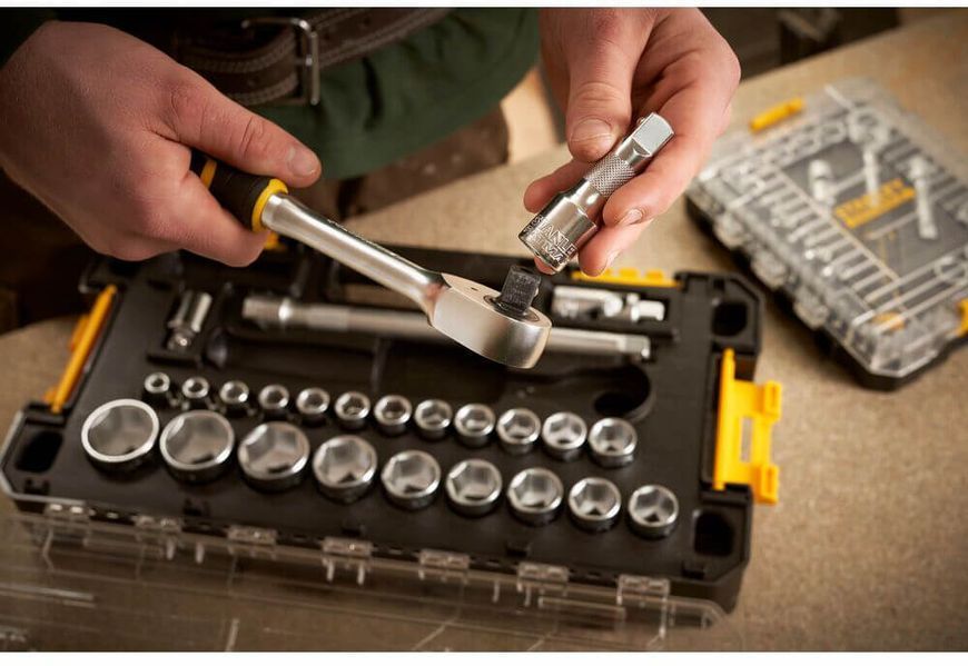 Набор торцевых головок 1/2 FATMAX&reg; Maxi Drive, шестигранных, 26 предметов STANLEY FMMT98103-1 fmmt98103-1 фото