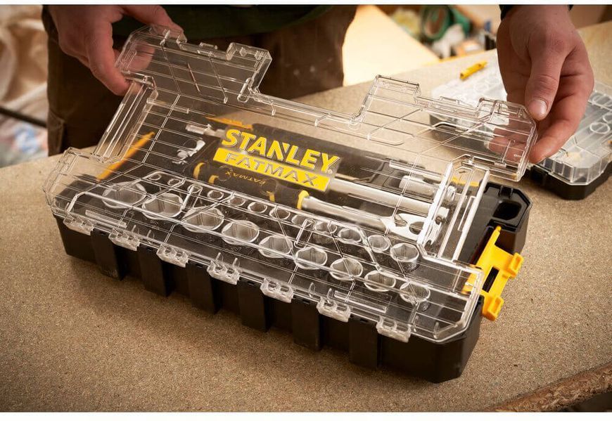 Набор торцевых головок 1/2 FATMAX&reg; Maxi Drive, шестигранных, 26 предметов STANLEY FMMT98103-1 fmmt98103-1 фото