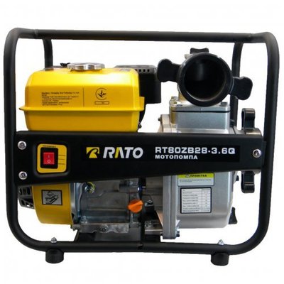 Мотопомпа для чистой воды Rato RT80ZB28-3.6Q RT80ZB28-3.6Q фото