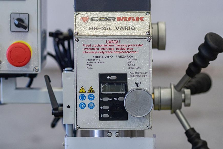 Фрезерный станок CORMAK HK-25L Vario HK-25L Vario фото Фрезерный станок CORMAK HK-25L Vario HK-25L Vario фото
