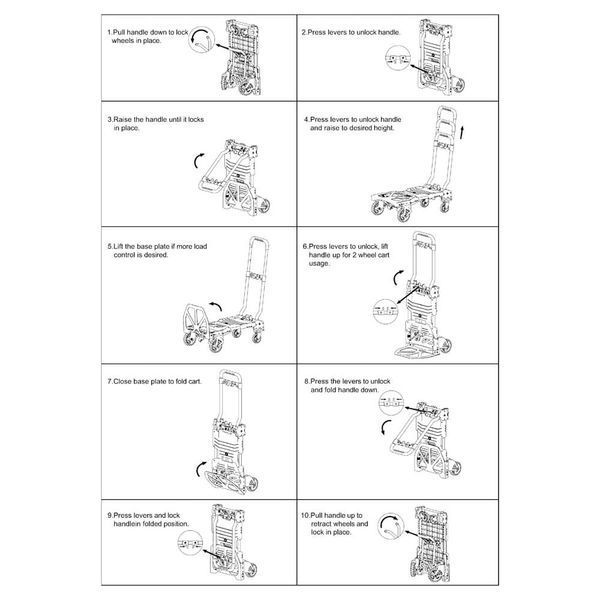 Складная грузовая тележка STANLEY SXWT-FT585 sxwt-ft585 фото
