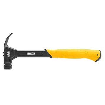 Молоток CURVE-CLAW, суцільнометалевий, вага головки 567 г DeWALT DWHT51009-0 dwht51009-0 фото