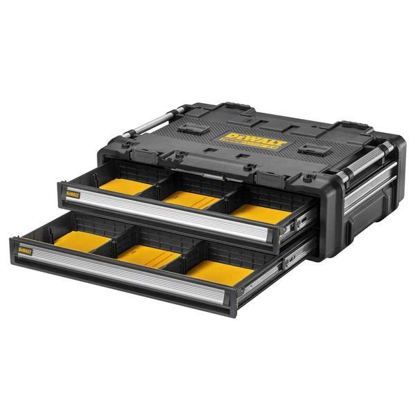 Универсальный ящик TOUGHSYSTEM 2.0 DXL на 2 ящика DeWALT DWST08520-1 dwst08520-1 фото
