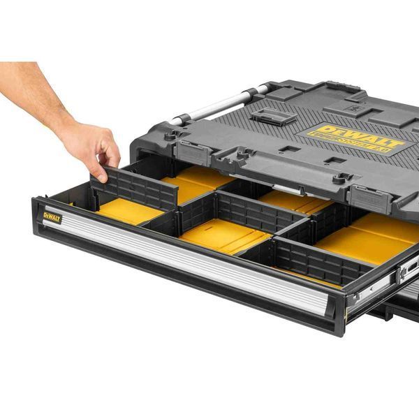 Универсальный ящик TOUGHSYSTEM 2.0 DXL на 2 ящика DeWALT DWST08520-1 dwst08520-1 фото