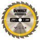 Пильный диск СONSTRUCTION DeWALT DT1939 dt1939 фото 1
