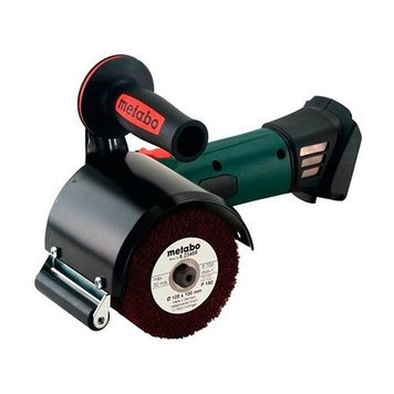 Акумуляторна щіткова шліфувальна машина Metabo S 18 LTX 115 INOX 600154850 фото