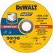 Набор отрезных кругов FASTCUT DeWALT DT20540 dt20540 фото 2