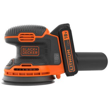 Ексцентрикова шліфувальна машина акумуляторна Black&Decker BDCROS18 BDCROS18 фото