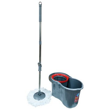 Набор Planet для уборки Spin Mop Classic 19 л металлик 00-00006840 фото