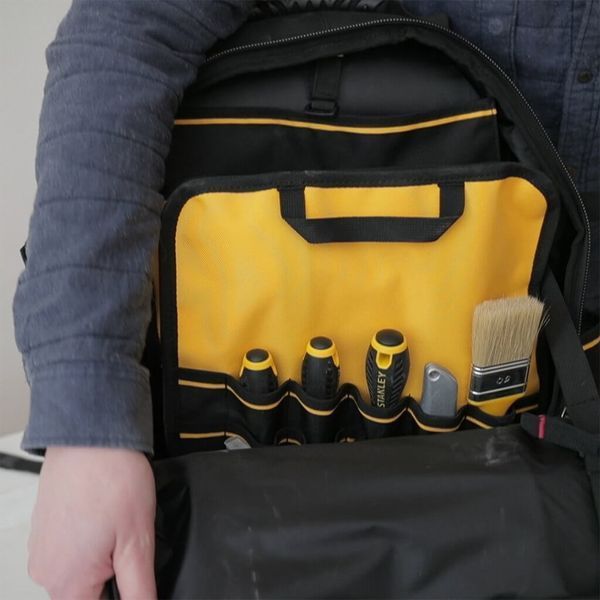 Рюкзак FatMax для удобной транспортировки и хранения инструмента STANLEY 1-95-611. 1-95-611 фото