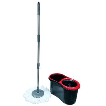 Набор Planet для уборки Spin Mop Eco 13 л черный 00-00006849 фото