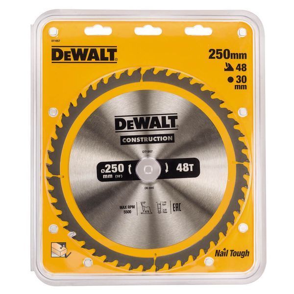 Пильный диск СONSTRUCTION DeWALT DT1957 dt1957 фото