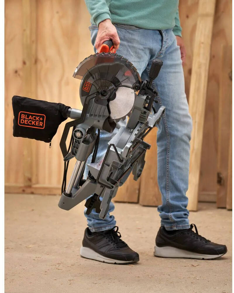 Торцовочная пила сетевая BLACK+DECKER BES701