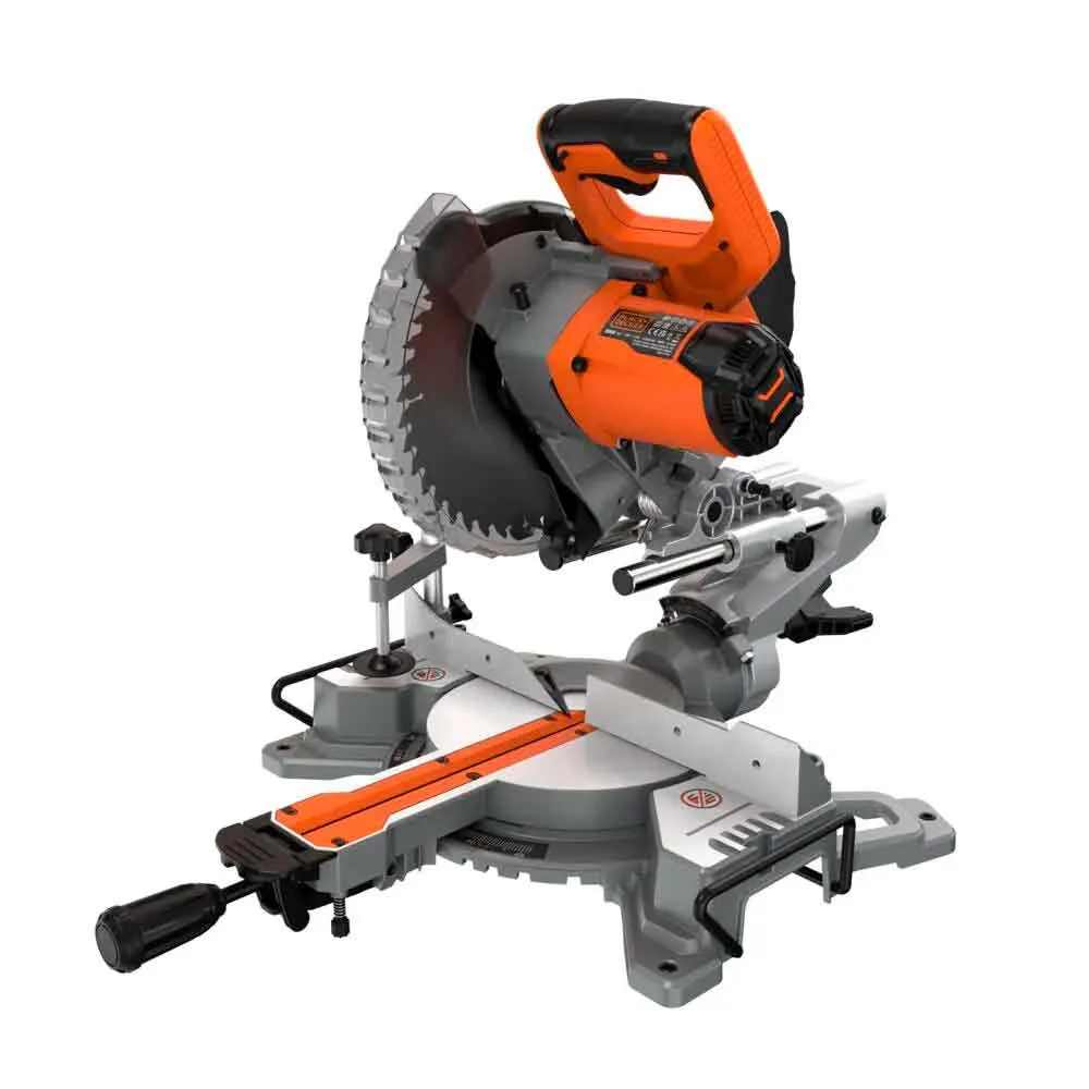 Торцовочная пила сетевая BLACK+DECKER BES702